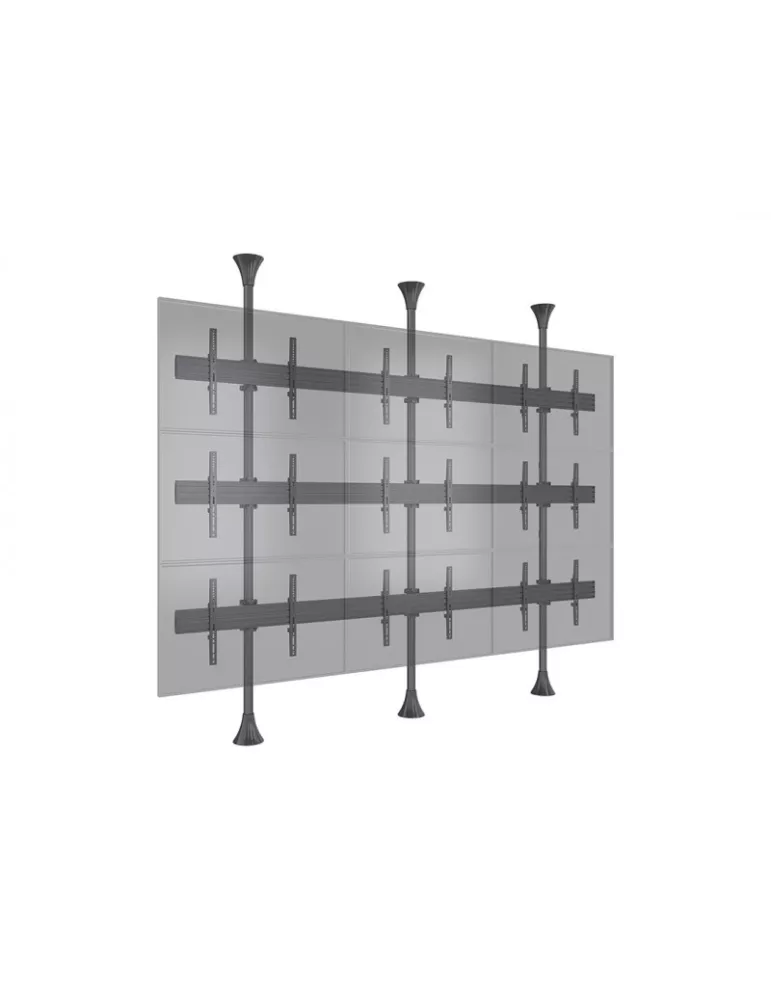 MULTIBRACKETS 6114 Support mur d images sol-plafond Multibrackets Floor to Ceiling Mount Pro MBFC3UX3 - 9 pantallas 40 -65  VE