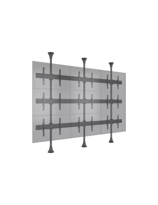 MULTIBRACKETS 6114 Wandhalterung Boden-Decke Multibrackets Floor to Ceiling Mount Pro MBFC3UX3 - 9 Bildschirme 40 -65  VESA Ma