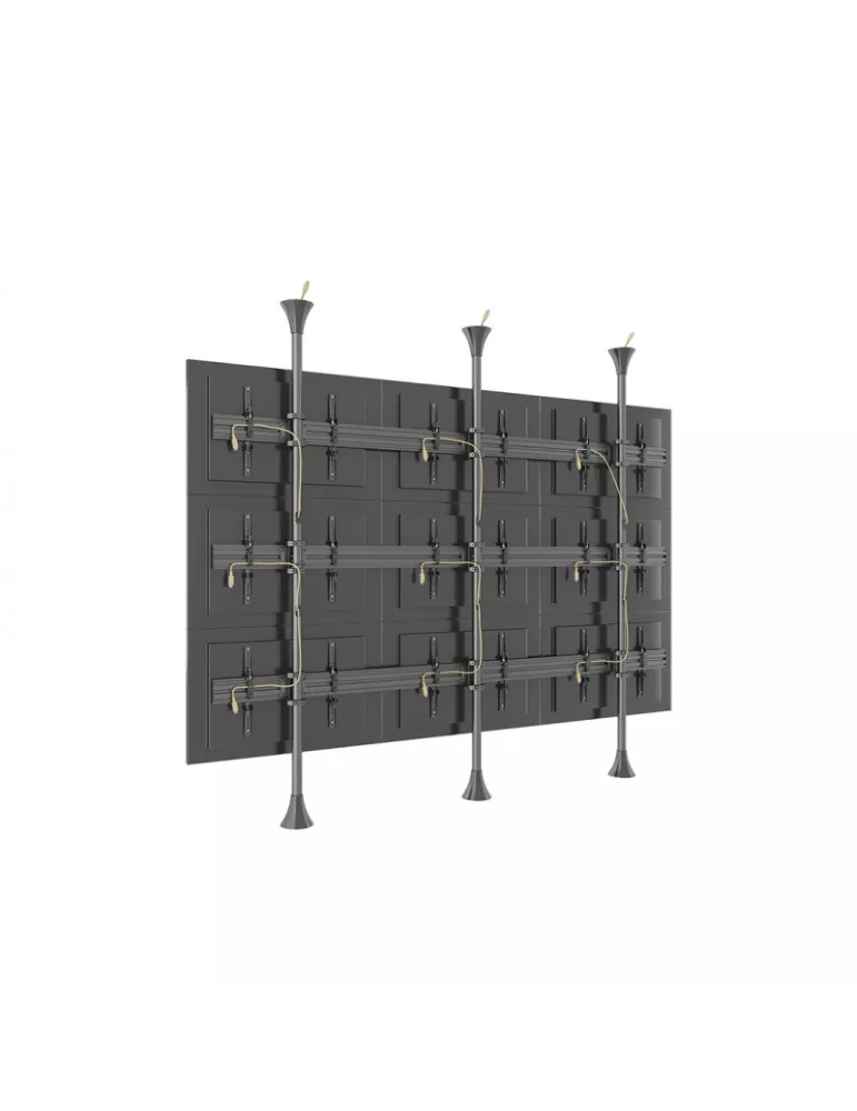 MULTIBRACKETS 6114 Support mur d images sol-plafond Multibrackets Floor to Ceiling Mount Pro MBFC3UX3 - 9 pantallas 40 -65  VE