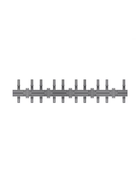 MULTIBRACKETS 6008 Support mural inclinable Multibrackets Wallmount Pro MBW5U - 5 écrans 40"-65" VESA Max 400x400