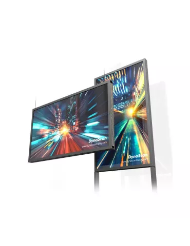 DYNASCAN DW551DR4 Moniteur 55" double-faces Forte luminosité   LCD / D-LED Full HD 3000/1000 cd/m² 24/7