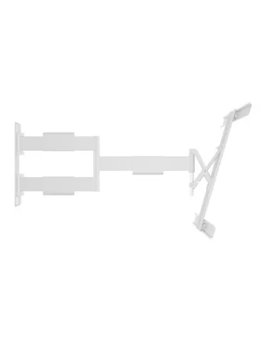 MULTIBRACKETS 6191 SUPPORT MURAL ARTICULÉ BLANC  FLEXARM THIN POUR ECRAN LCD 32"- 55" - POIDS 30KG VESA MAX 600X400 2