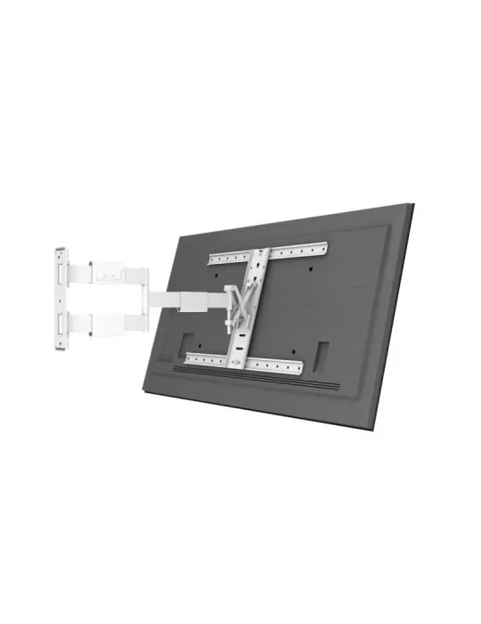 MULTIBRACKETS 6191 SOPORTE DE PARED ARTICULADO BLANCO FLEXARM DELGADO PARA PANTALLA LCD 32 - 55  - PESO 30KG VESA MAX 600X400