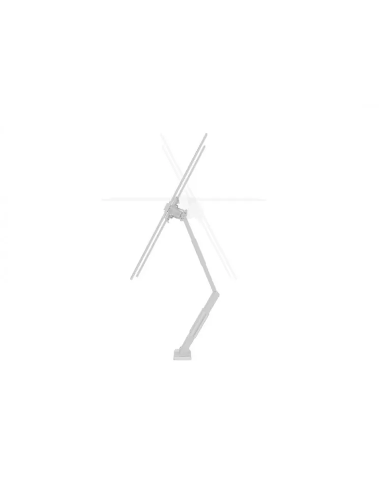 MULTIBRACKETS 6191 SUPPORT MURAL ARTICULÉ BLANC  FLEXARM THIN POUR ECRAN LCD 32"- 55" - POIDS 30KG VESA MAX 600X400