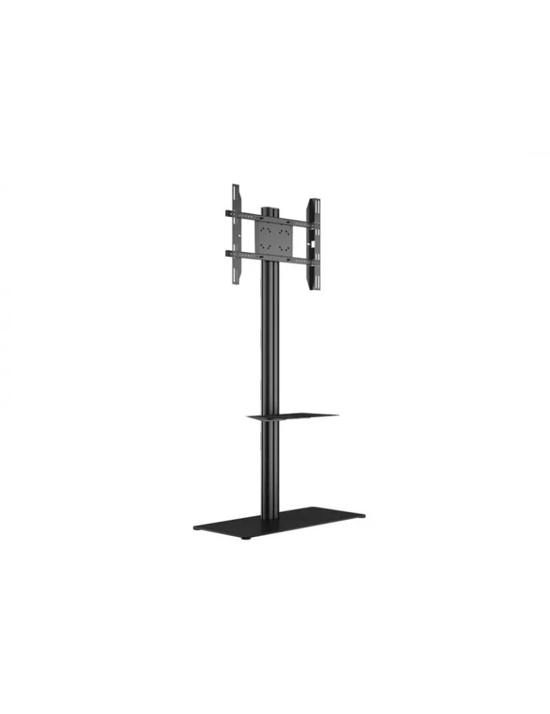 MULTIBRACKETS 6862 Support sol + étagère inclus Multibrackets Display Stand 180 Single Black w Floorbase/Shelf - écran 24"-65" 