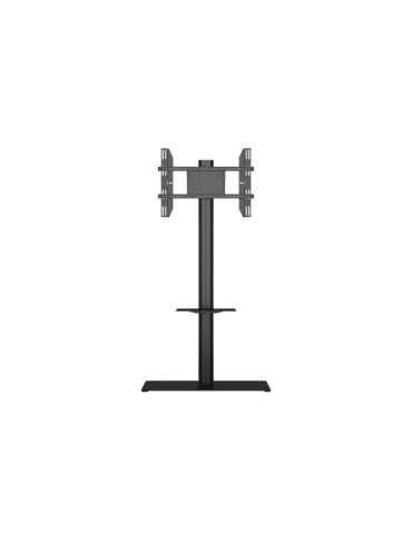 MULTIBRACKETS 6862 Support sol + étagère inclus Multibrackets Display Stand 180 Single Black w Floorbase/Shelf - écran 24"-65"  2