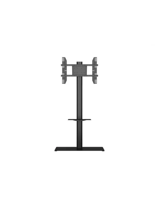 MULTIBRACKETS 6862 Bodenständer   Regal inkl. Multibrackets Display Stand 180 Single Black w Floorbase Shelf - Bildschirm 24 -