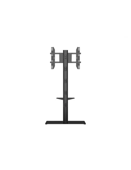 MULTIBRACKETS 6862 Bodenständer   Regal inkl. Multibrackets Display Stand 180 Single Black w Floorbase Shelf - Bildschirm 24 -
