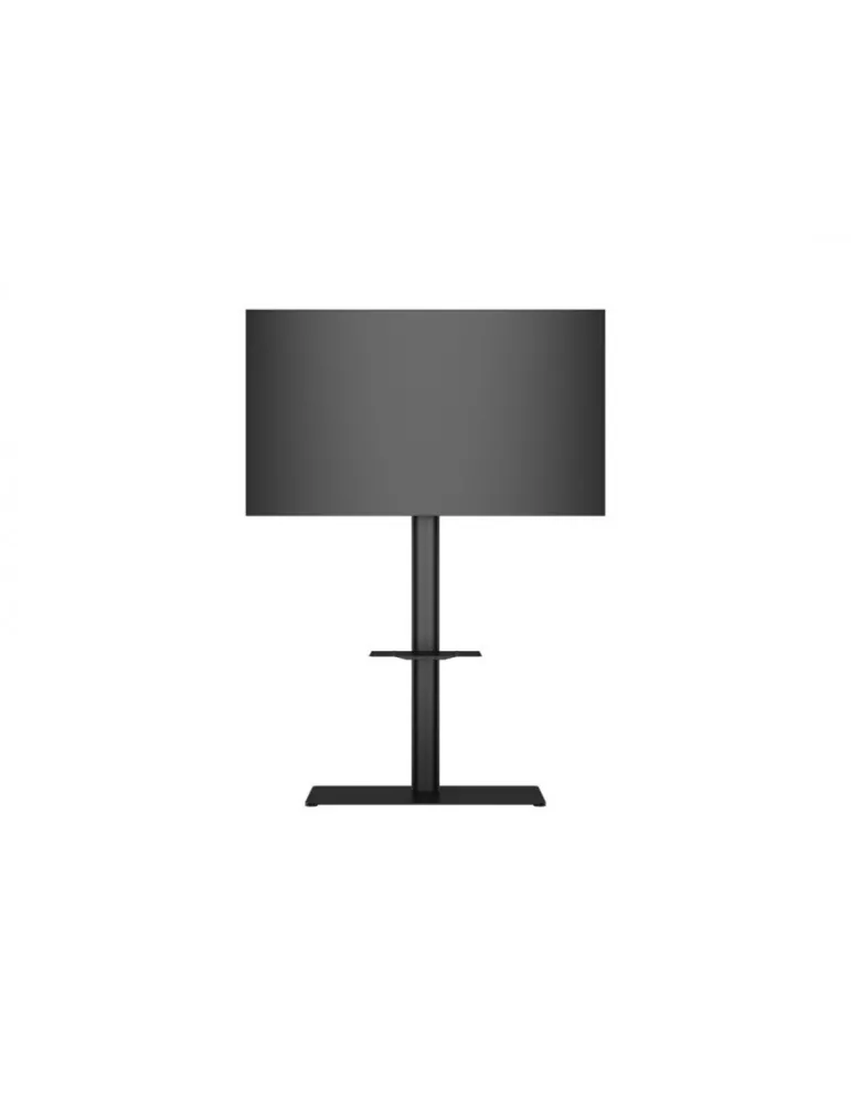 MULTIBRACKETS 6862 Support sol + étagère inclus Multibrackets Display Stand 180 Single Black w Floorbase/Shelf - écran 24"-65" 