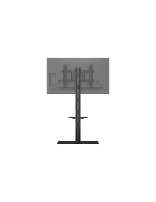 MULTIBRACKETS 6862 Floor stand   shelf included Multibrackets Display Stand 180 Single Black w Floorbase Shelf - screen 24 -65