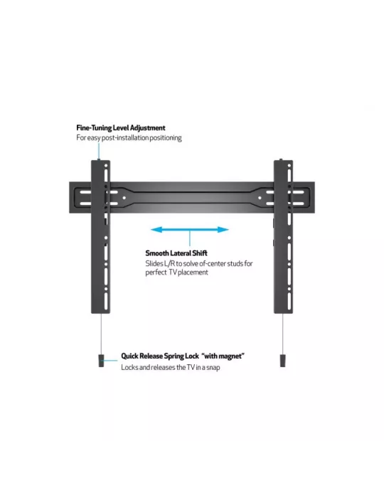 MULTIBRACKETS 5563 Fixed wall mount Multibrackets VESA Wallmount Super Slim Fixed 600 Max MULTIBRACKETS MUL5563 | MusicGoodDea