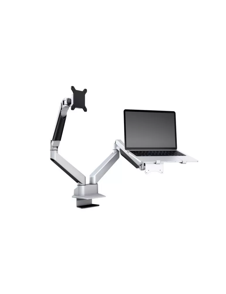 MULTIBRACKETS 1904 Soporte de mesa con soporte para ordenador Multibrackets Brazo de elevación a gas Doble brazo c.. Soporte p