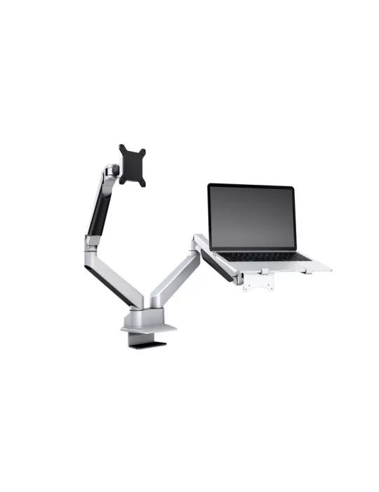 MULTIBRACKETS 1904 Tischständer mit Computerhalterung Multibrackets Gas Lift Arm Dual Arm w. Laptop Holder - Bildschirm 15 - 3