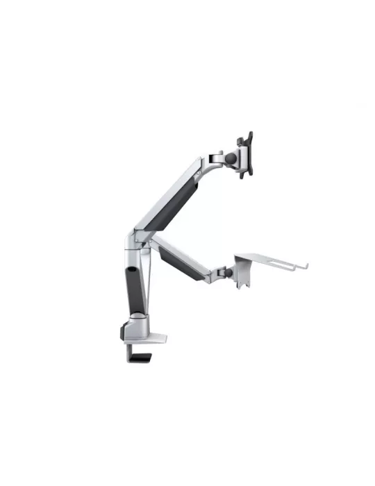 MULTIBRACKETS 1904 Table stand with computer support Multibrackets Gas Lift Arm Dual Arm w. Laptop Holder - 15 - 32  screen VE