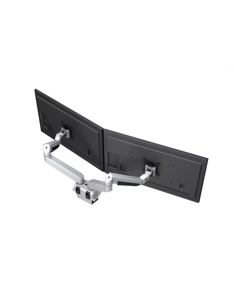 MULTIBRACKETS 1904 Table stand with computer support Multibrackets Gas Lift Arm Dual Arm w. Laptop Holder - 15 - 32  screen VE