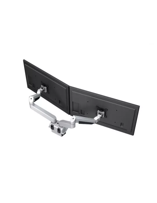MULTIBRACKETS 1904 Table stand with computer support Multibrackets Gas Lift Arm Dual Arm w. Laptop Holder - 15 - 32  screen VE
