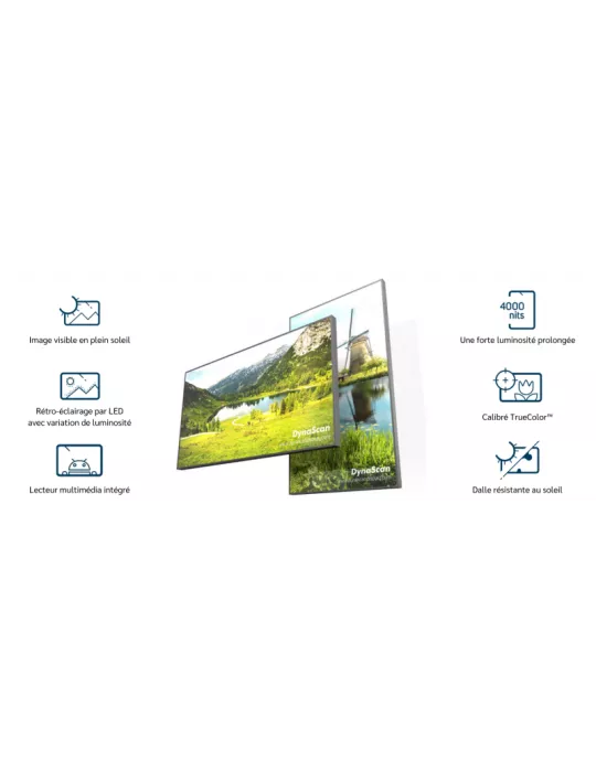 DYNASCAN DW651LR5 65-Zoll-Monitor Hohe Helligkeit LCD   D-LED 4K UHD 4000 cd m² 24 7 DYNASCAN DYNDW651LR5 | MusicGoodDeal