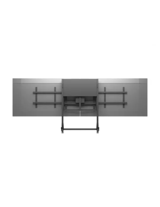 MULTIBRACKETS 0440 Motorisierter Rollständer Multibrackets Motorized Floorstand Dual Screen 160 kg Black SD - 84 -Bildschirm V