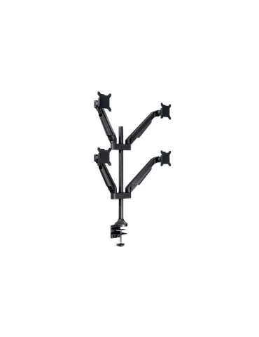 MULTIBRACKETS 7235 Support de table quadruple Multibrackets Gas Lift Arm Quad pour écran 15 - 32  Charge 10Kg Vesa Max 100x100