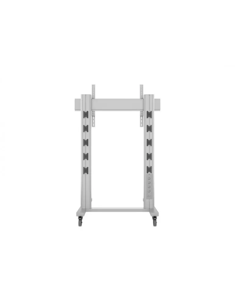 MULTIBRACKETS 2722 Soporte móvil Multibrackets Display Stand 180 Dual Pillar Wheelbase Silver - pantalla 70 -110  VESA Max 800