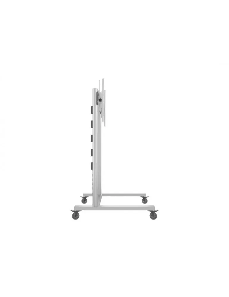 MULTIBRACKETS 2722 Soporte móvil Multibrackets Display Stand 180 Dual Pillar Wheelbase Silver - pantalla 70 -110  VESA Max 800