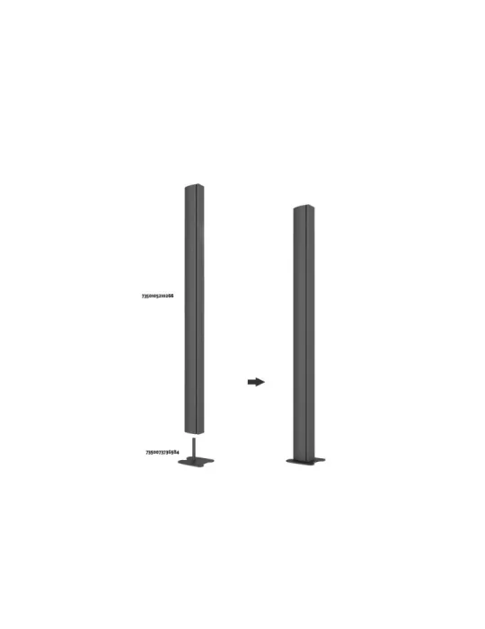 MULTIBRACKETS 0266 Extension tube Multibrackets Column 180cm REF   MULTIBRACKETS MUL0266 | MusicGoodDeal