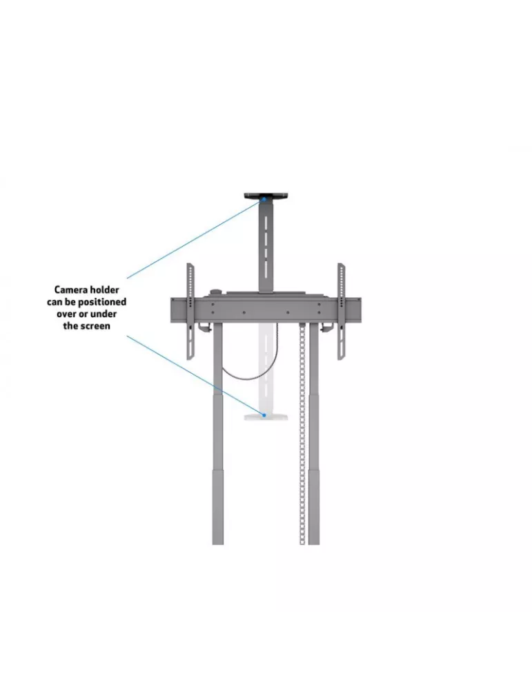 MULTIBRACKETS 6775 Motorized mobile FloorStand 120kg screen 42-100   REF  MULTIBRACKETS MUL6775 | MusicGoodDeal
