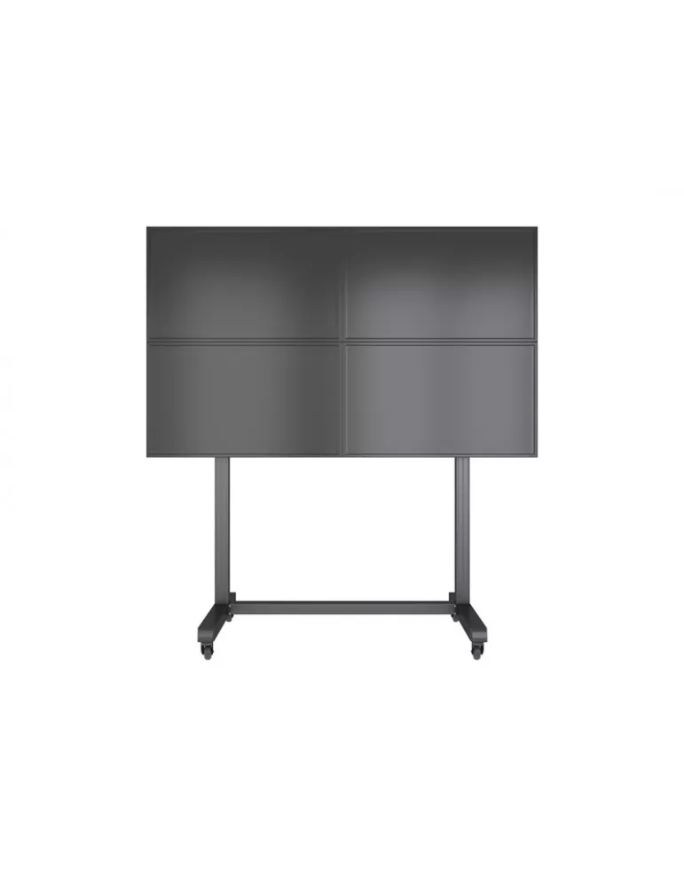 MULTIBRACKETS 3359 Mobile Multibrackets Pro Series Video Wall Stand 2x2 - 4 screens 43  - 65  VESA Max 800x400 MULTIBRACKETS M