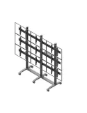 EDBAK VWTA3357L Mobiler Rollständer VWTA3357-L (Querformat) 9 Bildschirme 50  - 57   EDBAK EDBVWTA3357L | MusicGoodDeal