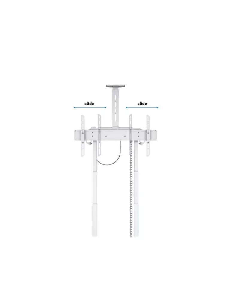 MULTIBRACKETS 6782 Support mobile motorisé  FloorStand Ecran de 42" - 100" - 120kg Vesa Max 800x400 Rack & Support Camera inscl