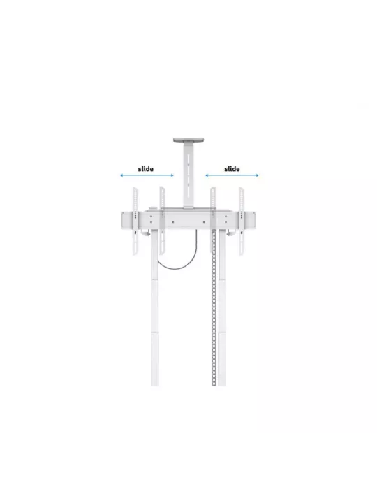 MULTIBRACKETS 6782 Motorisierte mobile Halterung FloorStand Leinwand von 42  - 100  - 120kg Vesa Max 800x400 Rack   Support Ca