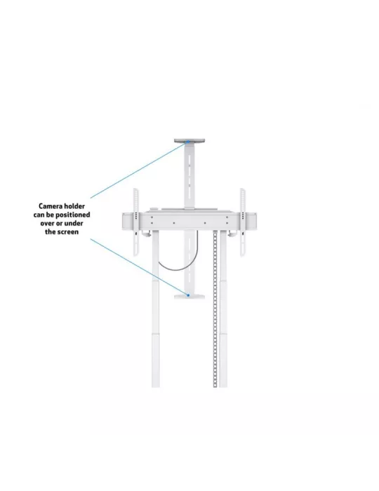 MULTIBRACKETS 6782 Support mobile motorisé  FloorStand Ecran de 42" - 100" - 120kg Vesa Max 800x400 Rack & Support Camera inscl