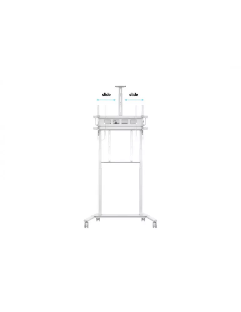 MULTIBRACKETS 0167 Motorisierter Rollständer Größe XL für LCD-   LED-Bildschirme von 55  - 110  Tragkraft 150kg Vesa Max 1000x