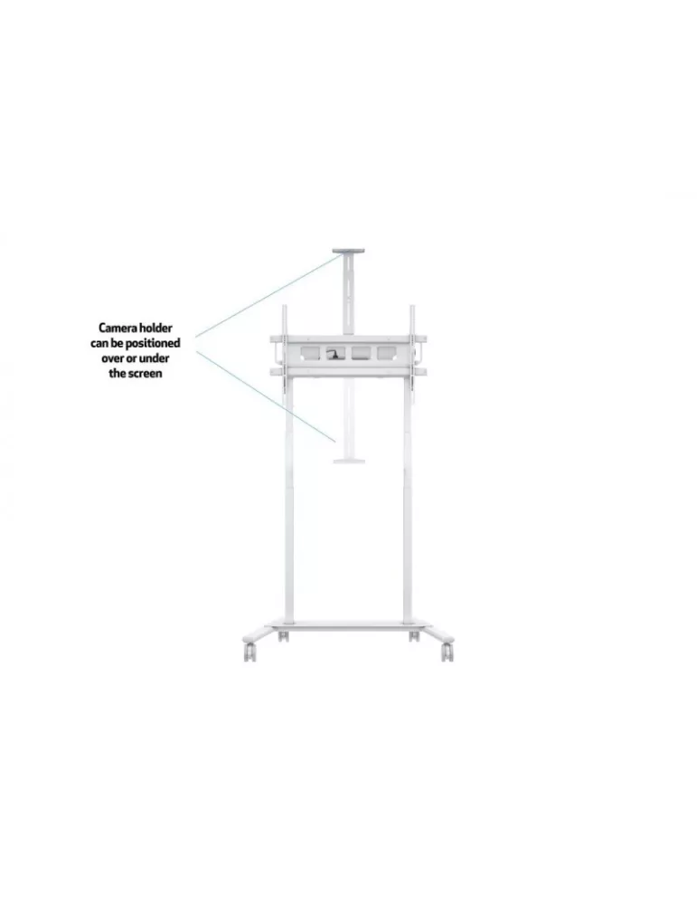 MULTIBRACKETS 0167 Motorized wheel mount size XL for LCD   LED screens from 55  - 110  load capacity 150kg Vesa Max 1000x600 M