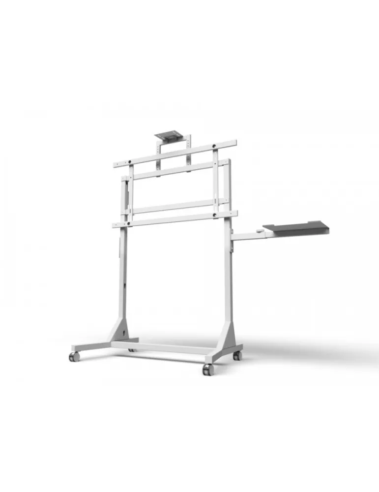 MULTIBRACKETS 2838 Support à roulettes Multibrackets Manual Floorstand 130 kg - écran 55 -110  Blanc Vesa Max 900x600 MULTIBRA