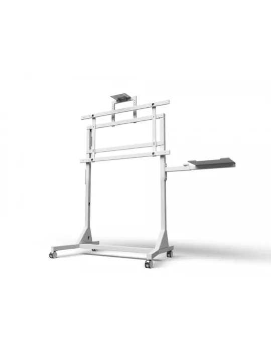 MULTIBRACKETS 2838 Rollständer Multibrackets Manual Floorstand 130 kg - Bildschirm 55 -110  Weiß Vesa Max 900x600 MULTIBRACKET