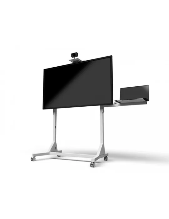 MULTIBRACKETS 2838 Rollständer Multibrackets Manual Floorstand 130 kg - Bildschirm 55 -110  Weiß Vesa Max 900x600 MULTIBRACKET