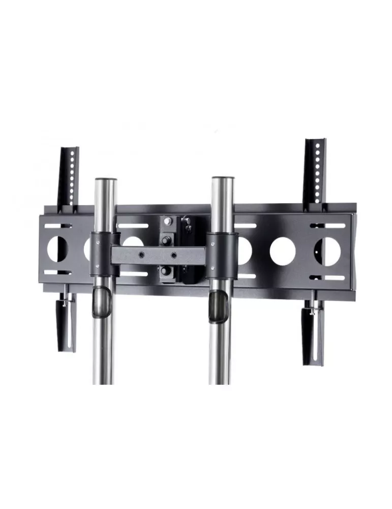 EDBAK TR1 Support à roulettes  C-B ecran plat VESA 600x400 charge 80 kg Hmax 170cm