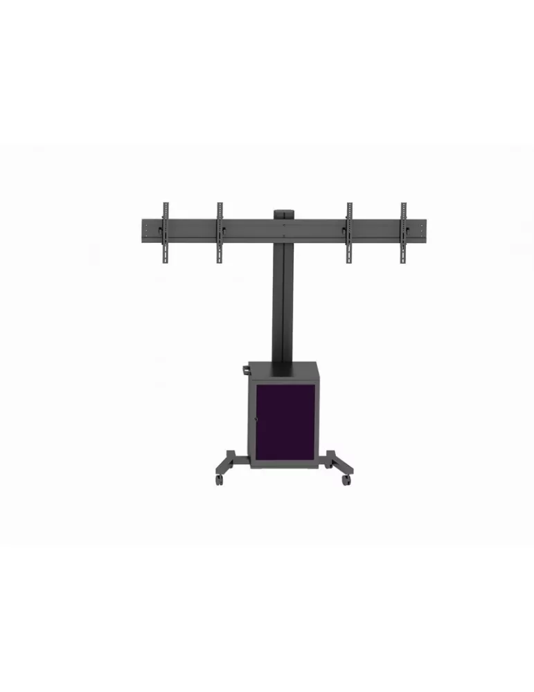 MULTIBRACKETS 7785 Mobiler neigbarer Ständer Multibrackets Public Display Stand 180 Dual MediaBox4 Black - 2 Bildschirme 40 -5