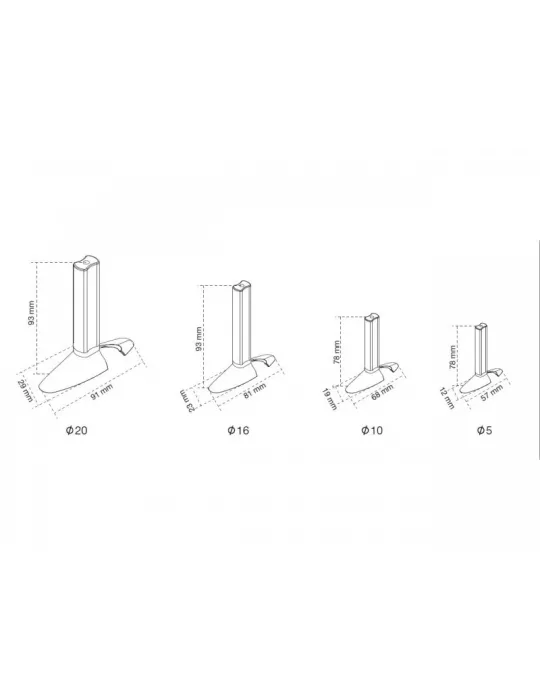 MULTIBRACKETS 4689 Tool for self-wrapping cable sheaths MULTIBRACKETS MUL4689 | MusicGoodDeal