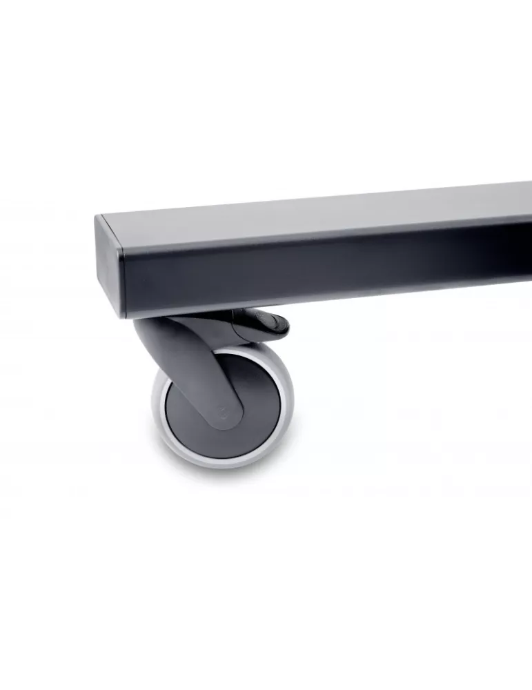 EDBAK TR18 Support à roulettes   ecran plat VESA 1000x600 charge 80 kg Hmax 170cm