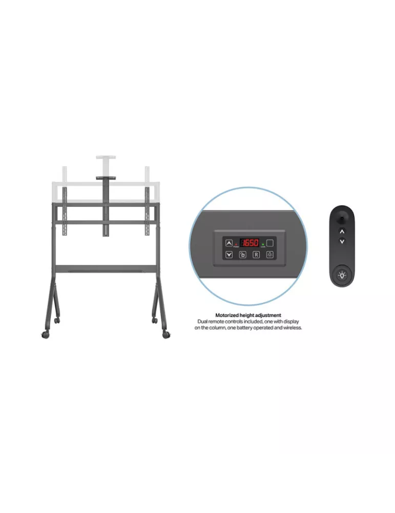 MULTIBRACKETS 8229 Motorisierter mobiler Ständer Collaboration Floorstand 65-100   REF  MULTIBRACKETS MUL8229 | MusicGoodDeal