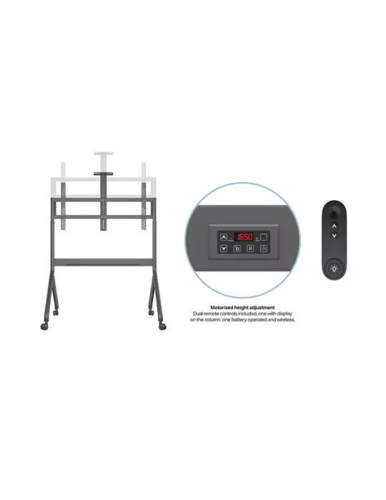 MULTIBRACKETS 8229 Support mobile Motorisé  Collaboration Floorstand 65-100'' REF: