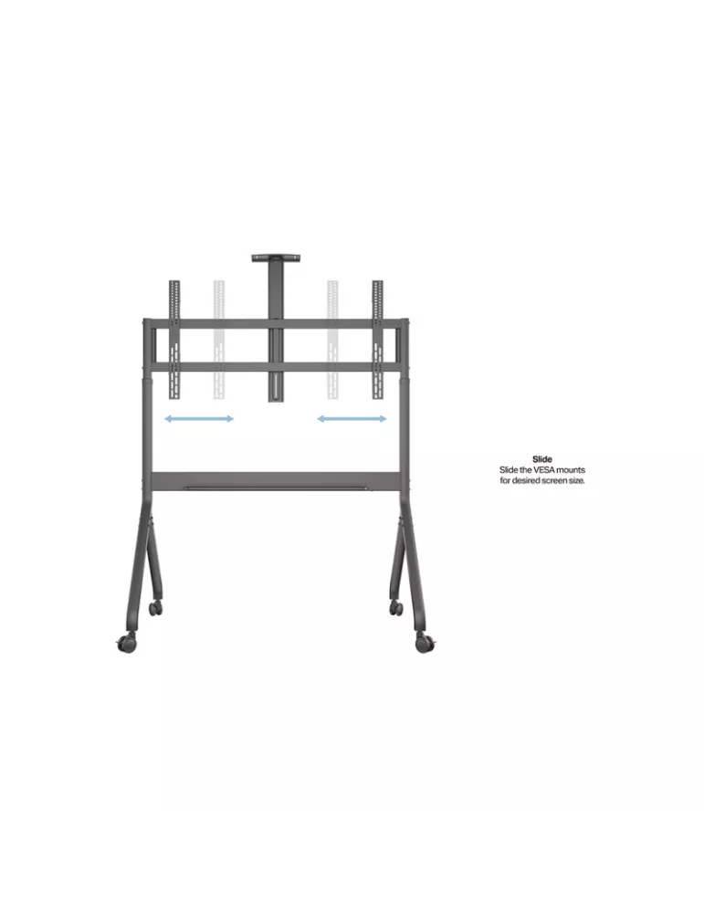 MULTIBRACKETS 8229 Soporte de suelo móvil motorizado para colaboración 65-100   REF  MULTIBRACKETS MUL8229 | MusicGoodDeal