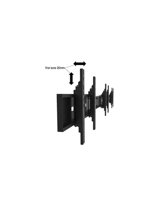 MULTIBRACKETS 1824 Soporta videowall móvil en modo retrato Multibrackets Public Video Wall Stand - 6 pantallas 40 -55  VESA Ma