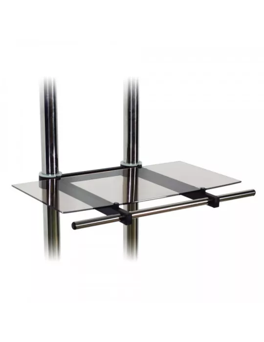 EDBAK TRS2 Estante de cristal C-B (negro) para soporte bitubo EDBAK EDBTRS2 | MusicGoodDeal