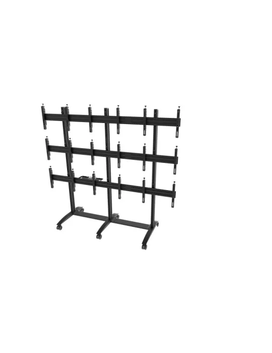 EDBAK VWTA3347L Soporte móvil con ruedas VWTA3347-L (apaisado) 9 pantallas 42  - 49   EDBAK EDBVWTA3347L | MusicGoodDeal