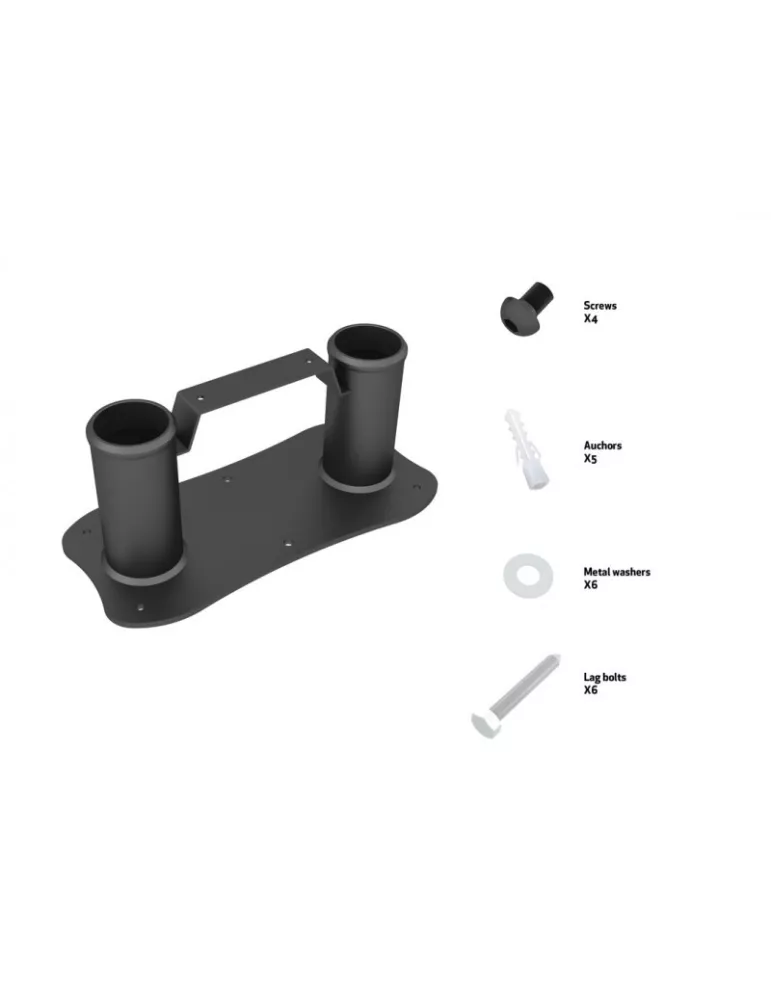 MULTIBRACKETS 7222 Steel base for floor mounting MULTIBRACKETS MUL7222 | MusicGoodDeal