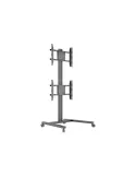 MULTIBRACKETS 2215 Support mobile Multibrackets Display Stand 180 Dual Vertical - 2 écrans 32"-55" VESA Max 700x400