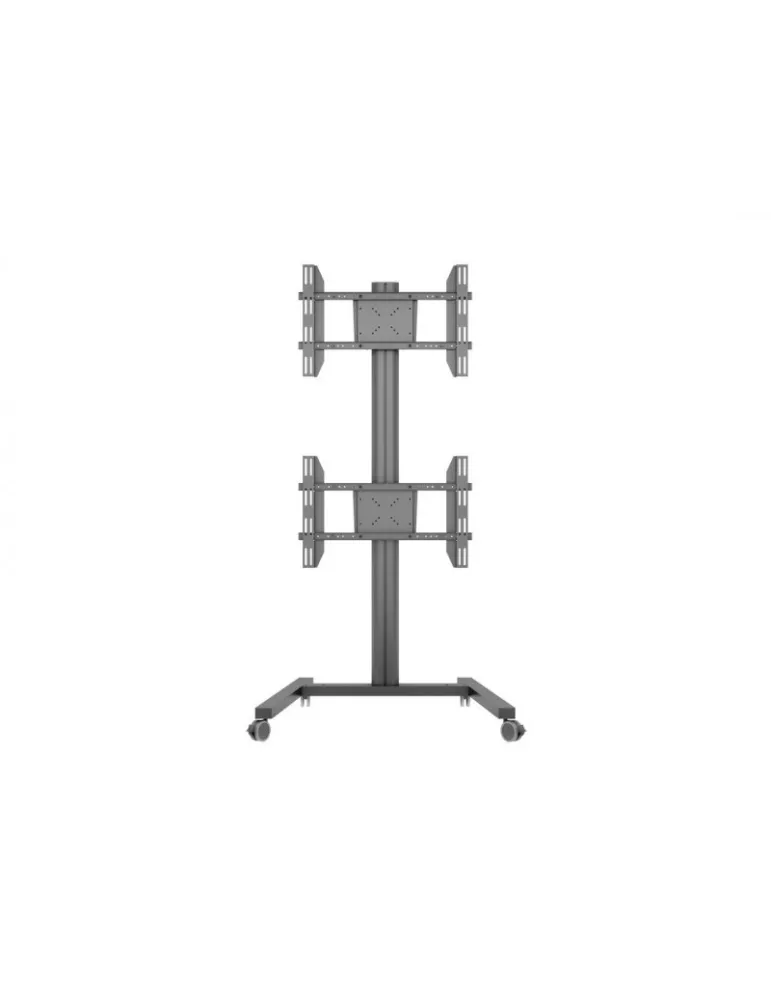 MULTIBRACKETS 2215 Mobile Halterung Multibrackets Display Stand 180 Dual Vertical - 2 Bildschirme 32 -55  VESA Max 700x400 MUL
